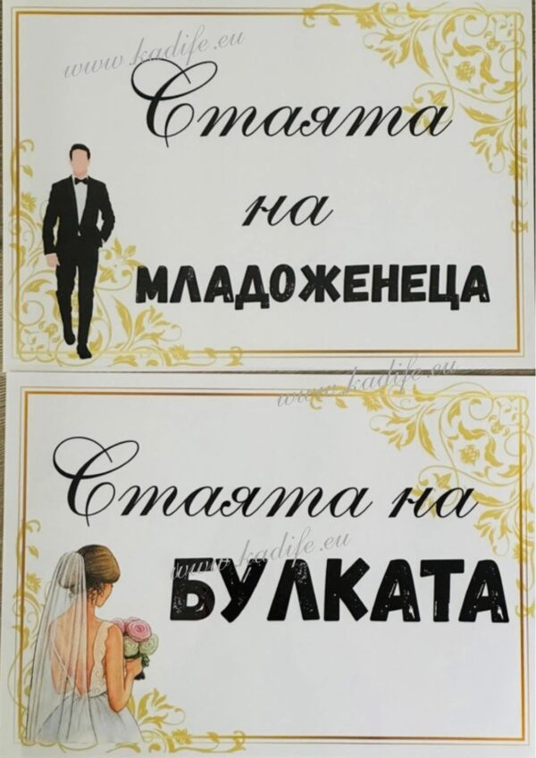 Табелки за врата