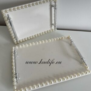 Alternative view of Поднос за пръстени и кафе