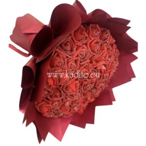 Alternative view of Букет с брокатени рози