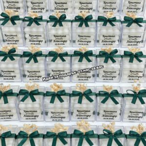 Alternative view of Бъбъл свещ. Подаръци за сватба