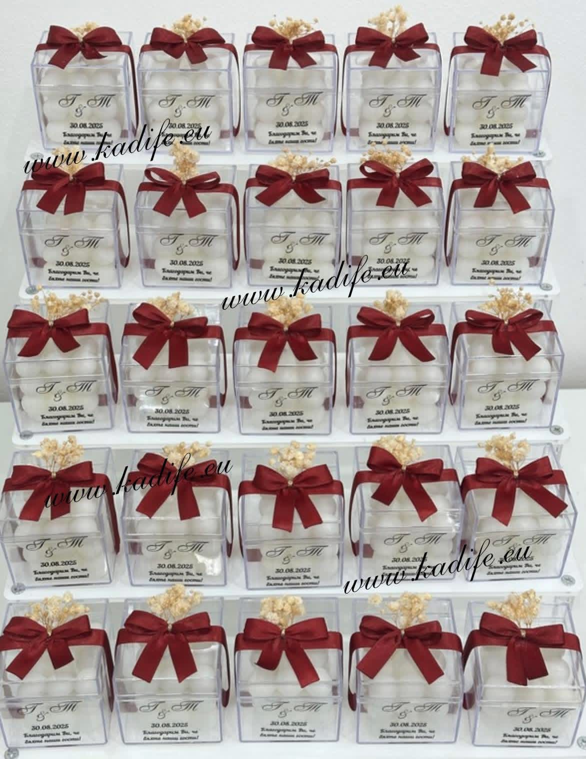 Бъбъл свещ. Подаръци за сватба