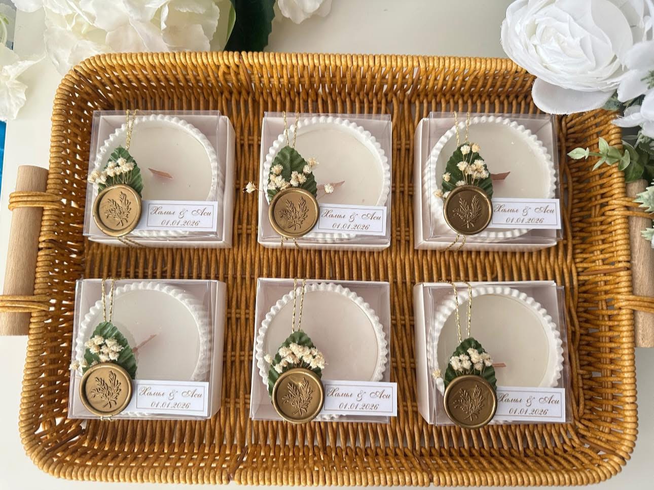 Сватбени подаръци за гости- свещи - Image 2