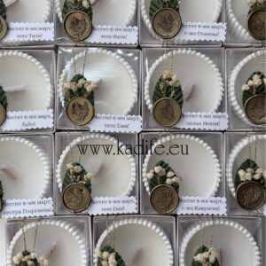 Свещ подарък за 8-ми март